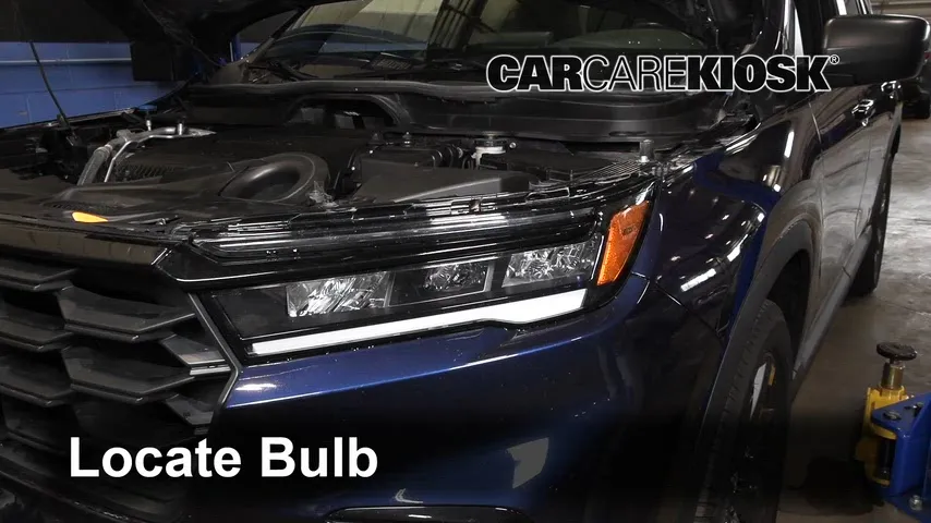 2023 Honda Pilot Sport 3.5L V6 Lights Highbeam (replace bulb)